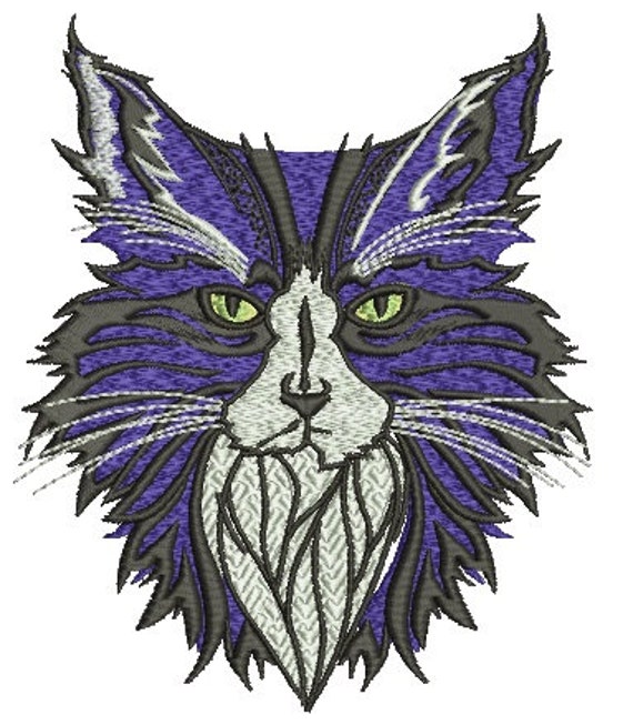 Cat Machine Embroidery Designs tested Etsy