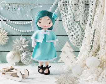 Little Miss Christmas Fairy Doll  Pattern & Tutorial PDF Digital Download