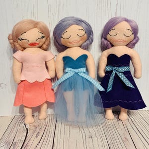 Lily Doll Sewing Pattern Bundle PDF Digital Download