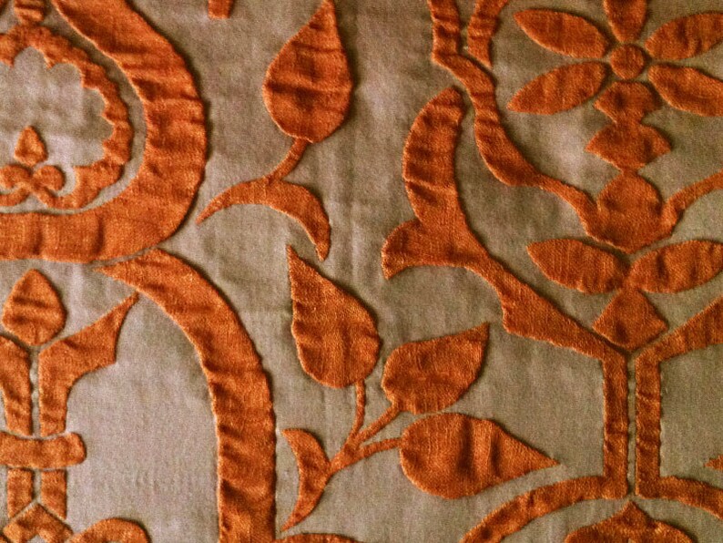 Decorative Cotton Applique Fabric Four Colorways Etsy