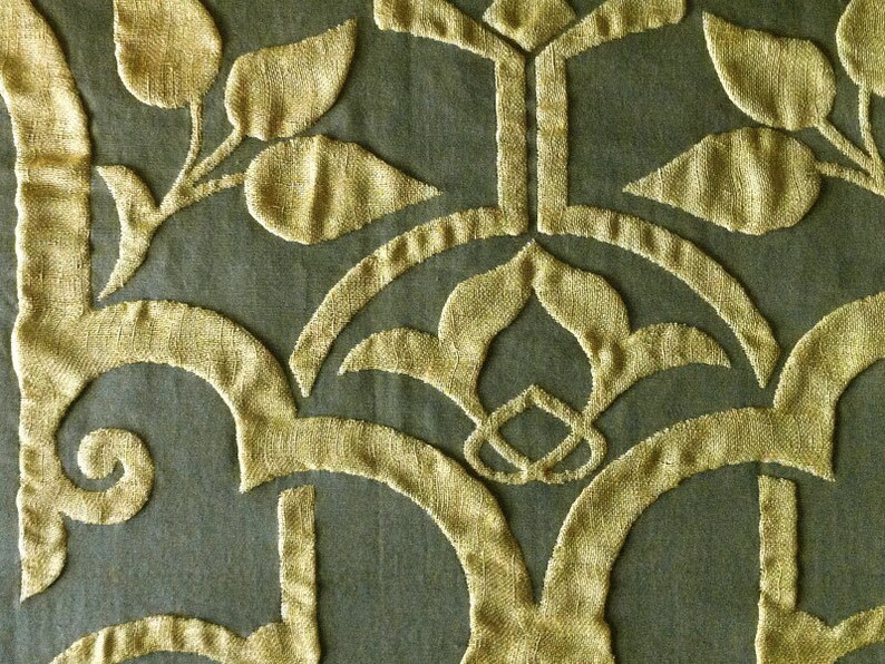 Decorative Cotton Applique Fabric Four Colorways Etsy
