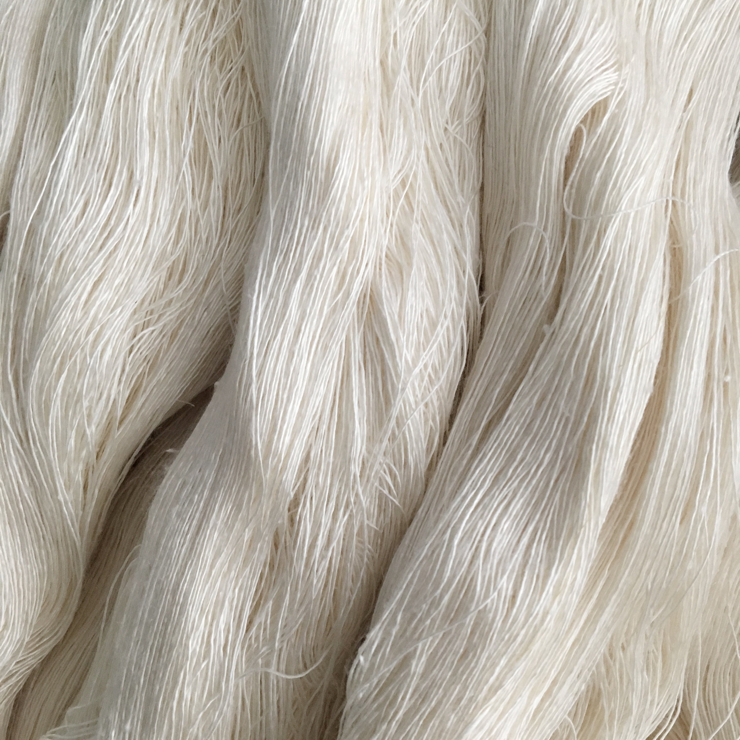 Undyed 100 Natural White Silk Yarn 100g Nm20/1 Etsy