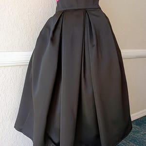 Black Midi Skirt. Mother of the bride, formal wear skirt. Great for any occasion