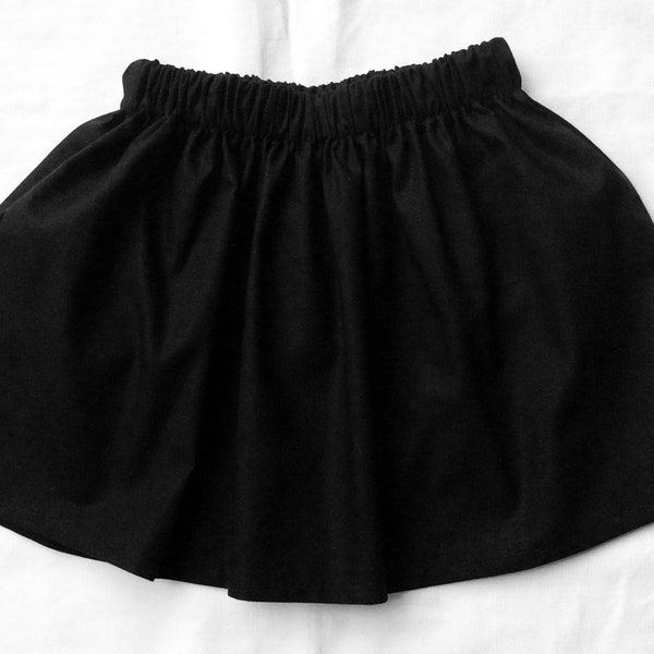 BLACK SKIRT, Red skirt , Little Skirt,red, green, blue, purple, orange, lilac, Great Gift Ide, Pretty Skirt, Birthday skirt.