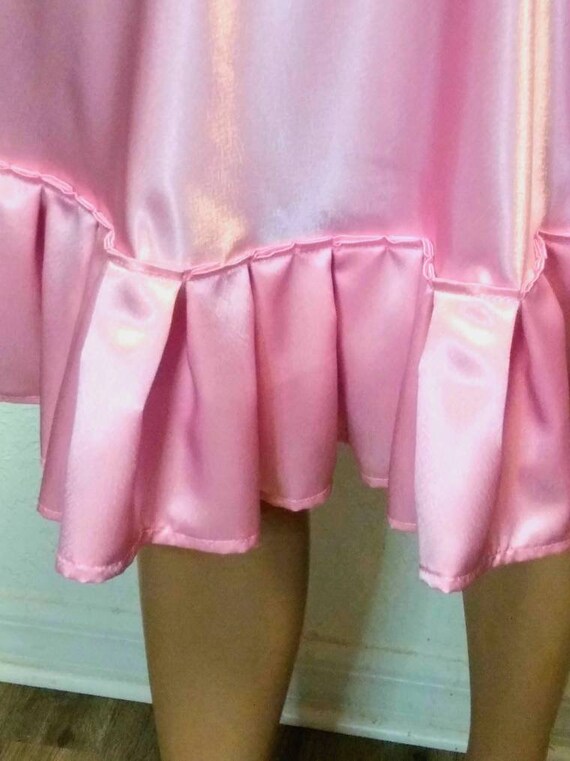 スカート SAINT LAURENT SKIN PINK CREPE SKIRT Skin pink crepe skirt – G&B