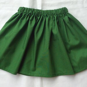 PICKLE GREEN SKIRT For Girls, Red skirt , Little Skirt, green, blue, purple, orange, lilac, Great Gift Ide, Pretty Skirt, Birthday skirt.