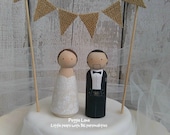 Personalised wedding toppers, Personalised cake topper, Set of 2 wedding Toppers, Bride & Groom Toppers, Cake Toppers, Wedding Cake Decor