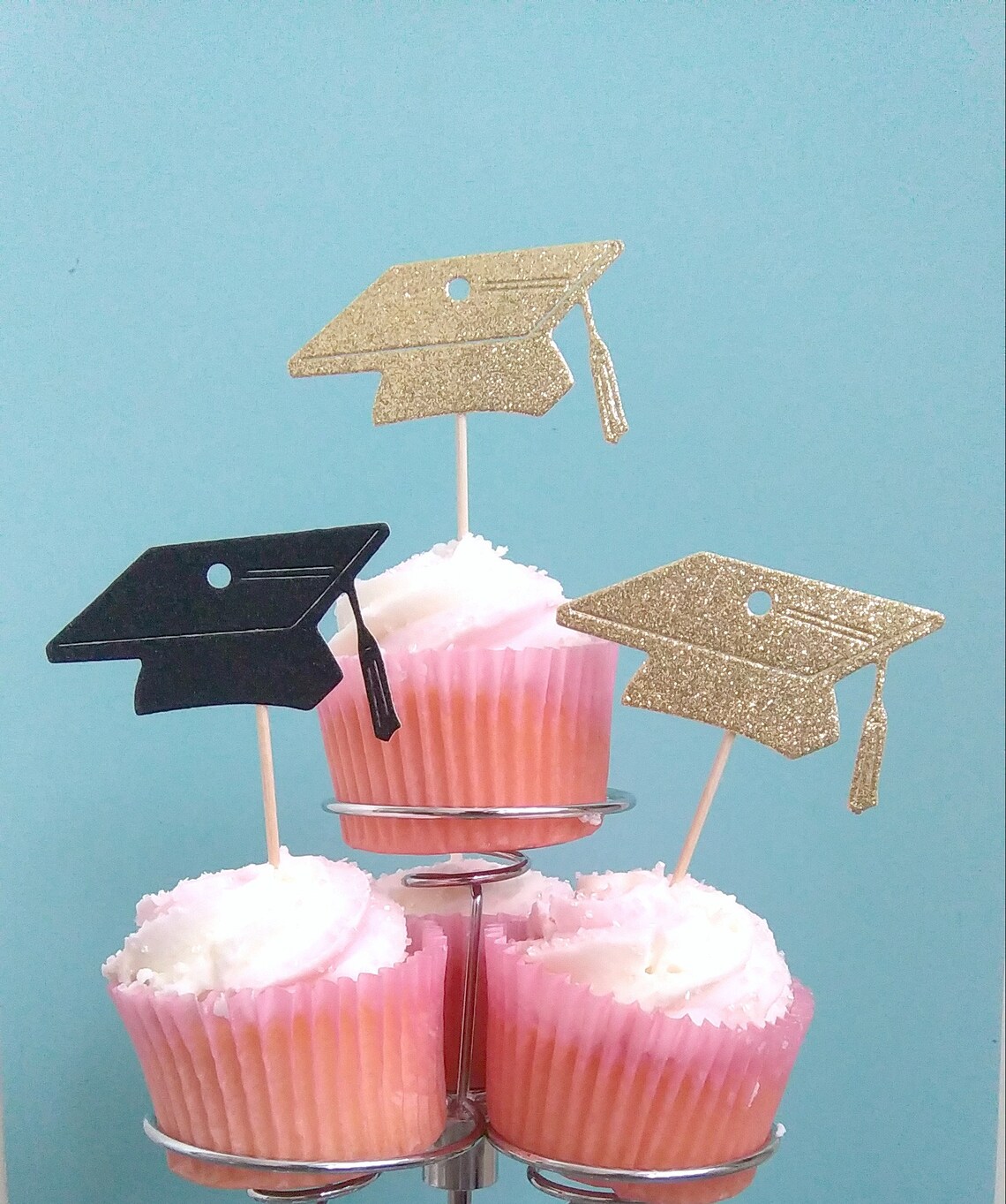 Graduation Cupcake Toppers Graduation Party Graduation Cake Etsy