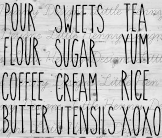 Download Rae Dunn Svg Rae Dunn Inspired Words Svg Kitchen Labels Rae Dunn File Cut File For Cricut Silhouette Svg Buy 3 Get 1 Free Farmhouse