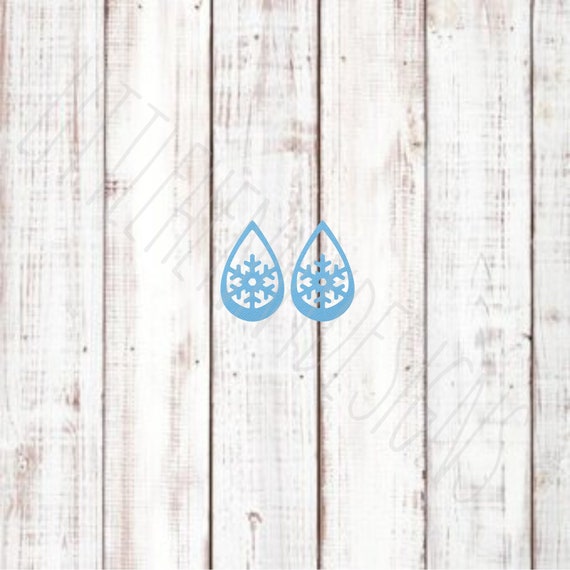 Download Free Earring Svg Svg Leather Earrings Snowflake Earrings Cut Etsy SVG Cut Files
