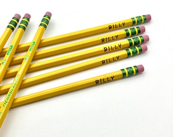 Personalized  Pencils - Set of 5