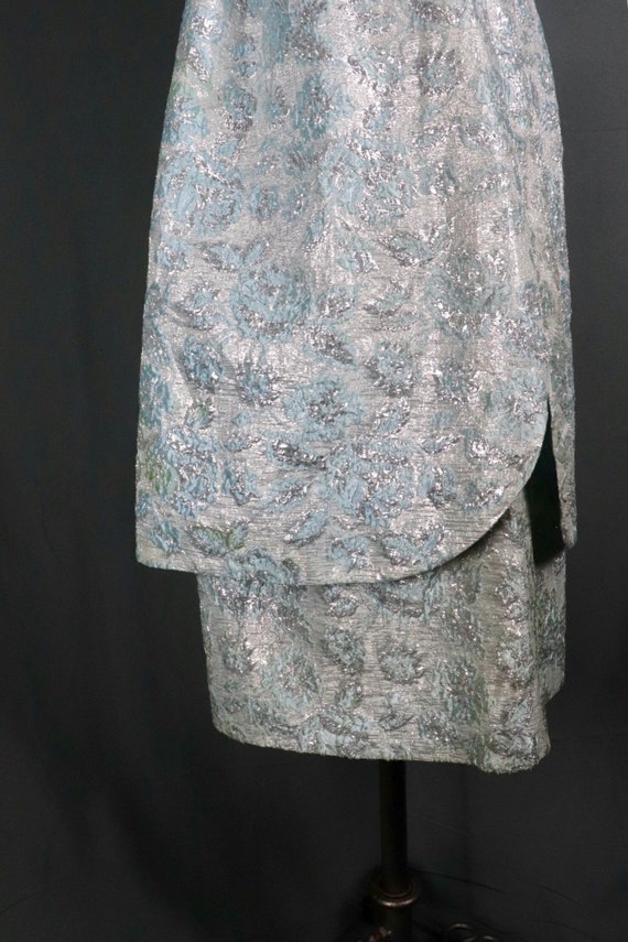 Vintage 1960s Lilli Diamond Periwinkle Blue and S… - image 3