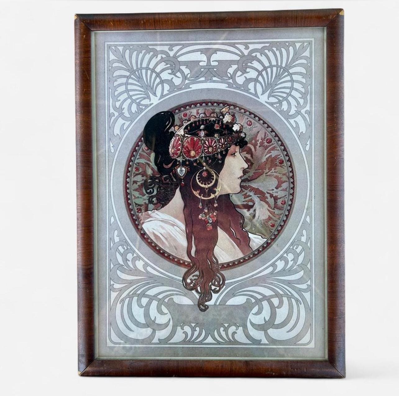 額縁 1970~ Wood Frame Vintage Poster Vintage Frame Wood Frame Antique Frame Wall Art Frame for