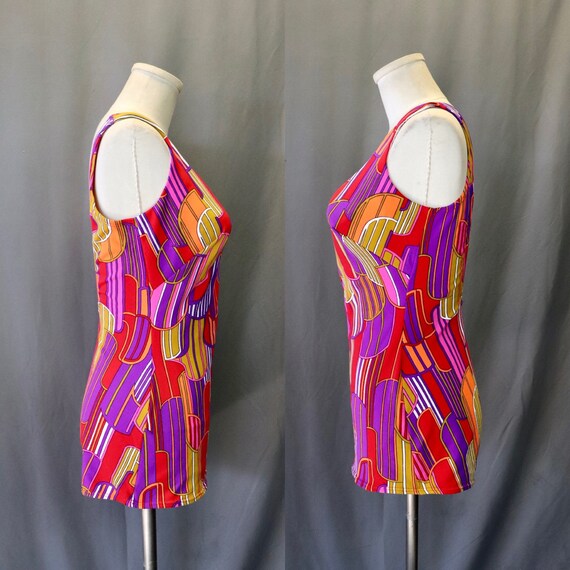 Vintage 1970s Rose Marie Reid Designer Colorful O… - image 3