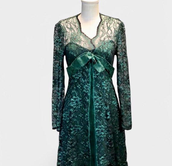 emerald green babydoll dress Babydoll Crisscross Mini Dress