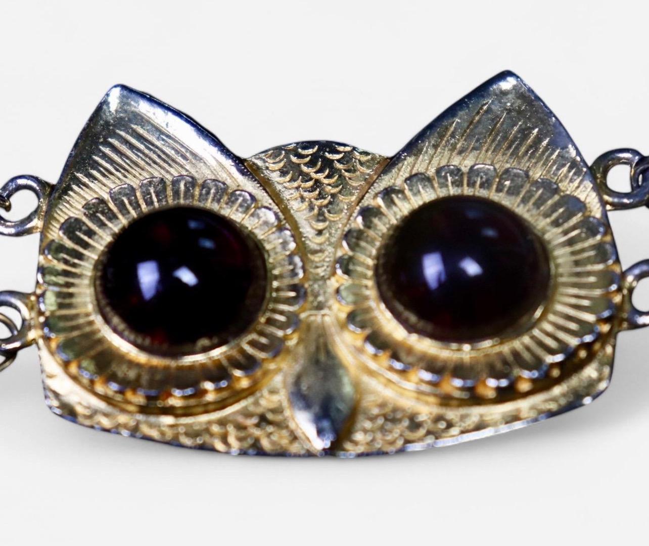 Gold Chain Link Belt with Owl Accents Owl Belt Buckle - Etsy main image 4
