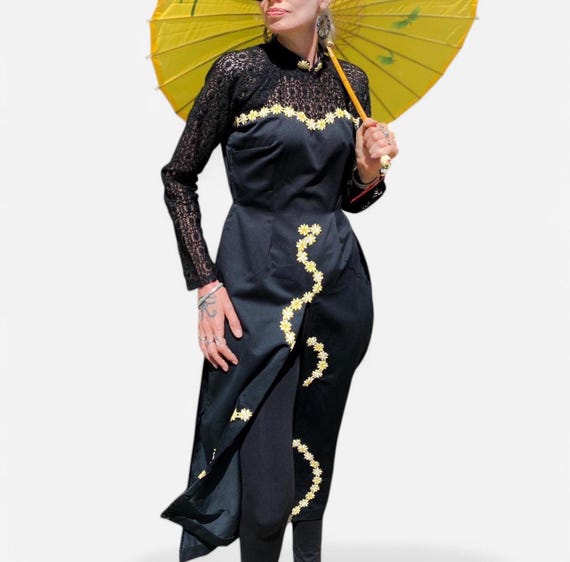 knee length dresses for ladies Tao Yellow Lace Up Mini Dress - US 8 main image 1