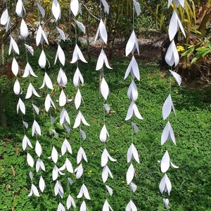 24 strands/mixture of flowers-leaves-beads/pure white colour/hanging/wedding/anniversary decoration/only for USD96.00/free shipping