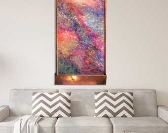 Pastel Canyon Wall Fountain