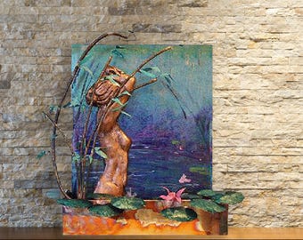 The Bather Tabletop  fountain