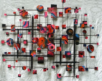Mind Storm Wall Sculpture