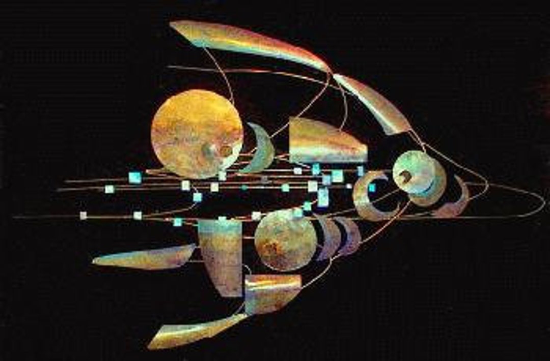 Cosmic Fish Wall Sculpture - Etsy