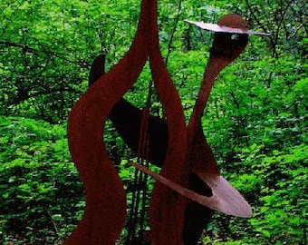 Ned, Our Eight-Foot Musical Outdoor Sculpture