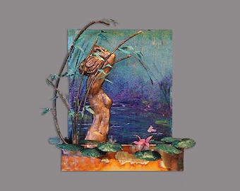 The Bather Tabletop  fountain