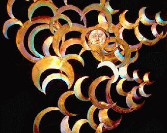 Man in the Moon Wall Sculpture