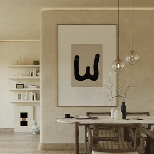 Minimalist Art Instant Download, Japandi Wall Art, Scandinavian Decor, TUBE/14