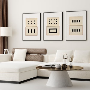 Photo inspiration: Visual Reference: Zen Geometric Printable Art Black White Japandi Art Print Abstract