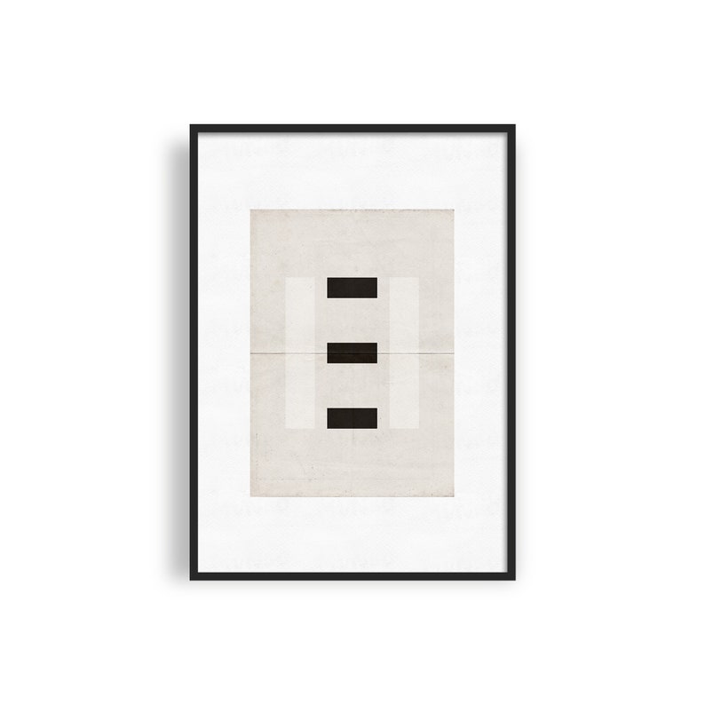 Black and White Zen Geometric Printable Art Japandi Abstract Gallery Wall Decor Minimalist Scandinavian Poster, ABSTRACT/618 afbeelding 3