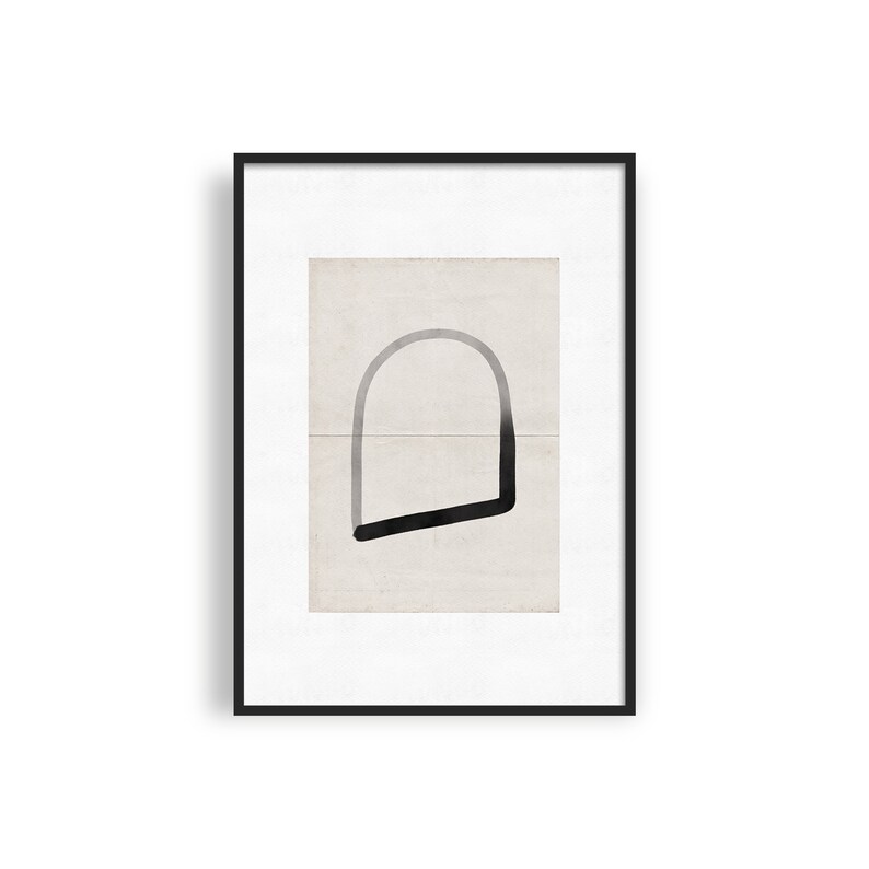 Abstract Line Drawing ABSTRACT Set of 4 Printable Art Contemporary Scandinavian Poster Modern Gallery Wall Decor Minimalist Art