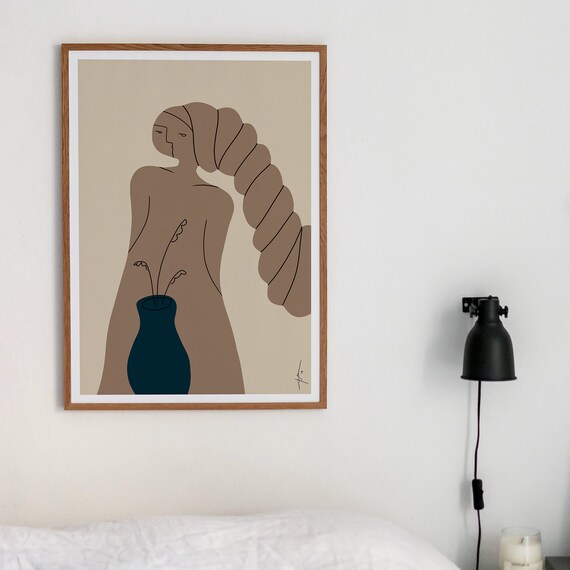 Eleni Psyllaki アートポスター 額装品 Eleni Psyllaki アートポスター 額装品