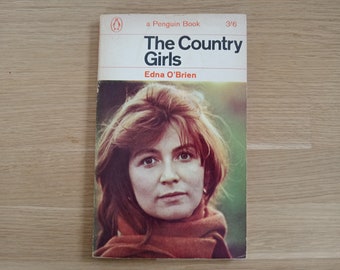 The Country Girls, Edna O'Brien, Irish Fiction, Vintage Penguin Book, Penguin Paperback, Vintage Fiction, Irish Novel, 1960s Penguin Book