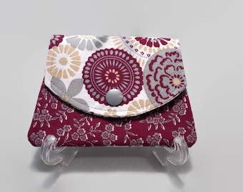Small Wallet, Business Card Holder or Wallet, Gift Card or Credit Card Wallet, Tea Wallet