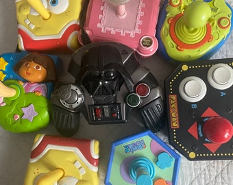 Conjunto vintage de controladores de juegos de TV Jakks Pacific Plug and  Play Video Arcade