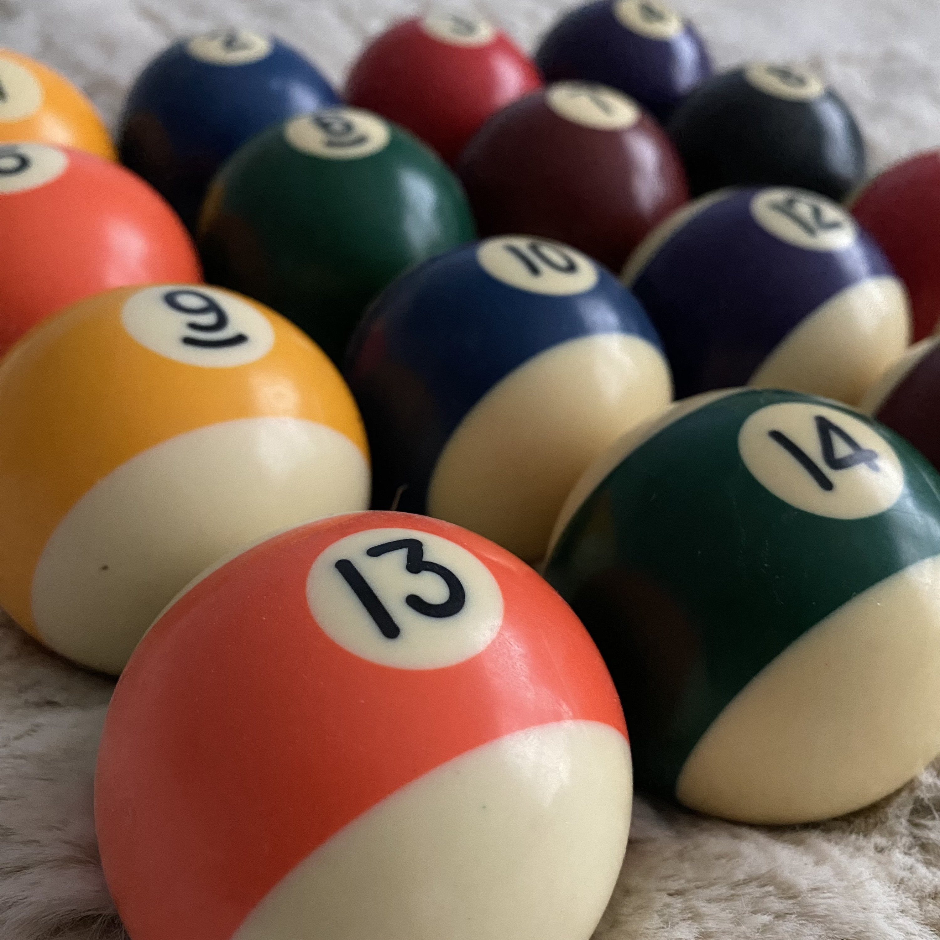 Vintage Belgium Phenolic Resin Billiard Pool Balls - Etsy