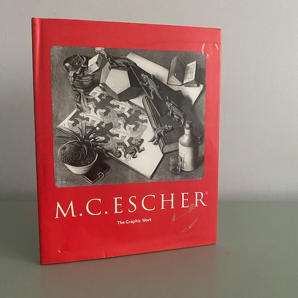 Vintage M. C. Escher The Graphic Work 2001 Hardcover Book