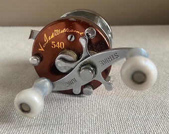 Vintage Ted Williams Sears and Roebuck Freshwater Fishing Bait Casting Reel