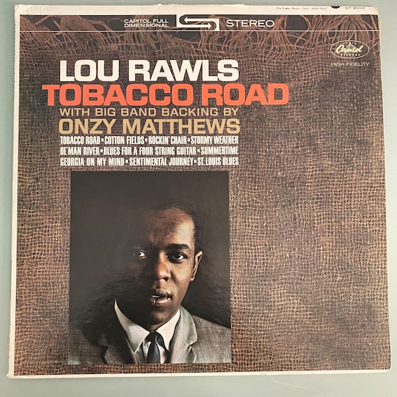 lou rawls tobacco road Vintage Lou Rawls Tobacco Road 1964 Vinyl Record Album LP