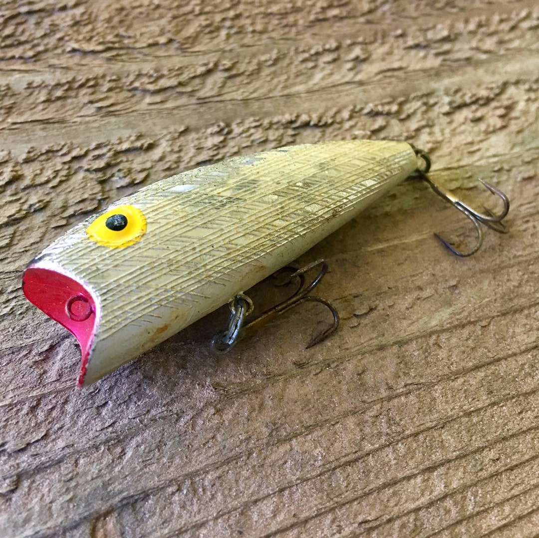 Vintage Japan Silver Black Back Popper Fishing Lure -  Canada