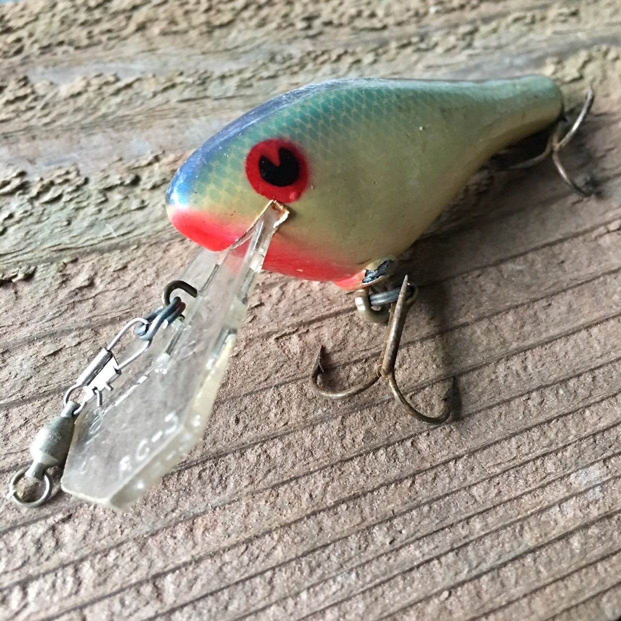 Vintage Poe's Super Cedar Wood Blue Back Shad Fishing Lure - Etsy