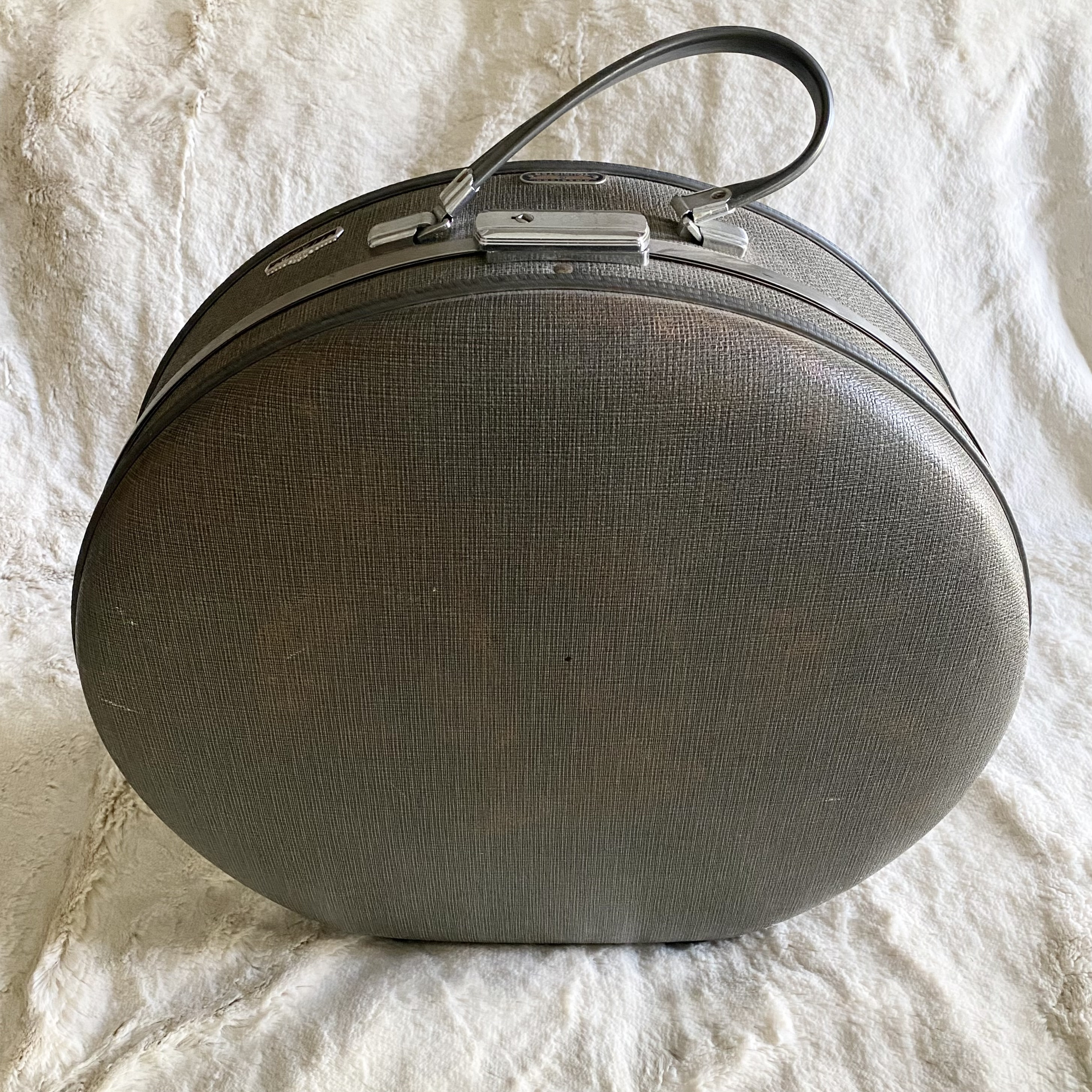 Vintage American Tourister Tiara Round Suitcase Luggage Etsy