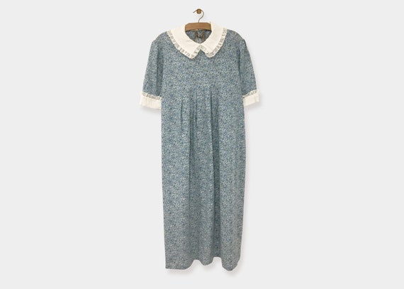 Blue Floral Prairie Dress