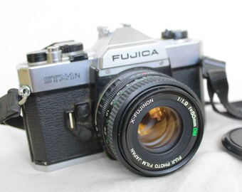 1970s Professionally-Tested Vintage Fujica STX-1n Analog Camera Retro Single-lens reflex SLR