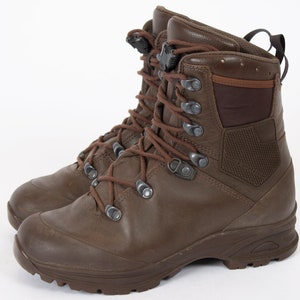 US8 Brown Haix Bottes de qualité militaire délivrées par l’armée Infanterie / Airsoft Randonnée Chasse Bottes de combat EU38.5 US8 UK6 pour femmes 15X