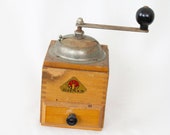 Vintage Early 1950s Pede Dienes Mokka Coffee Grinder Antique Crank Coffee Mill Vintage Spice Grinder German Coffee Grinder