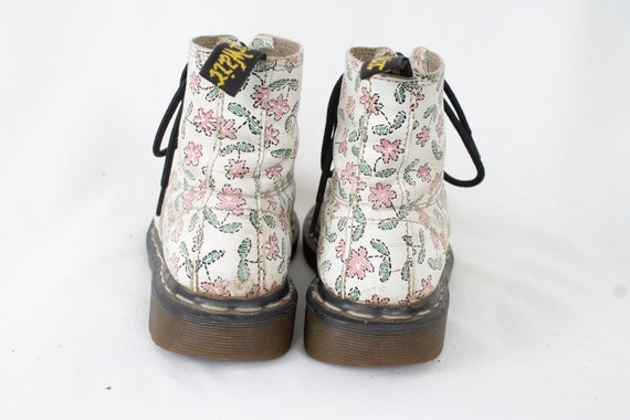 pink floral doc martens