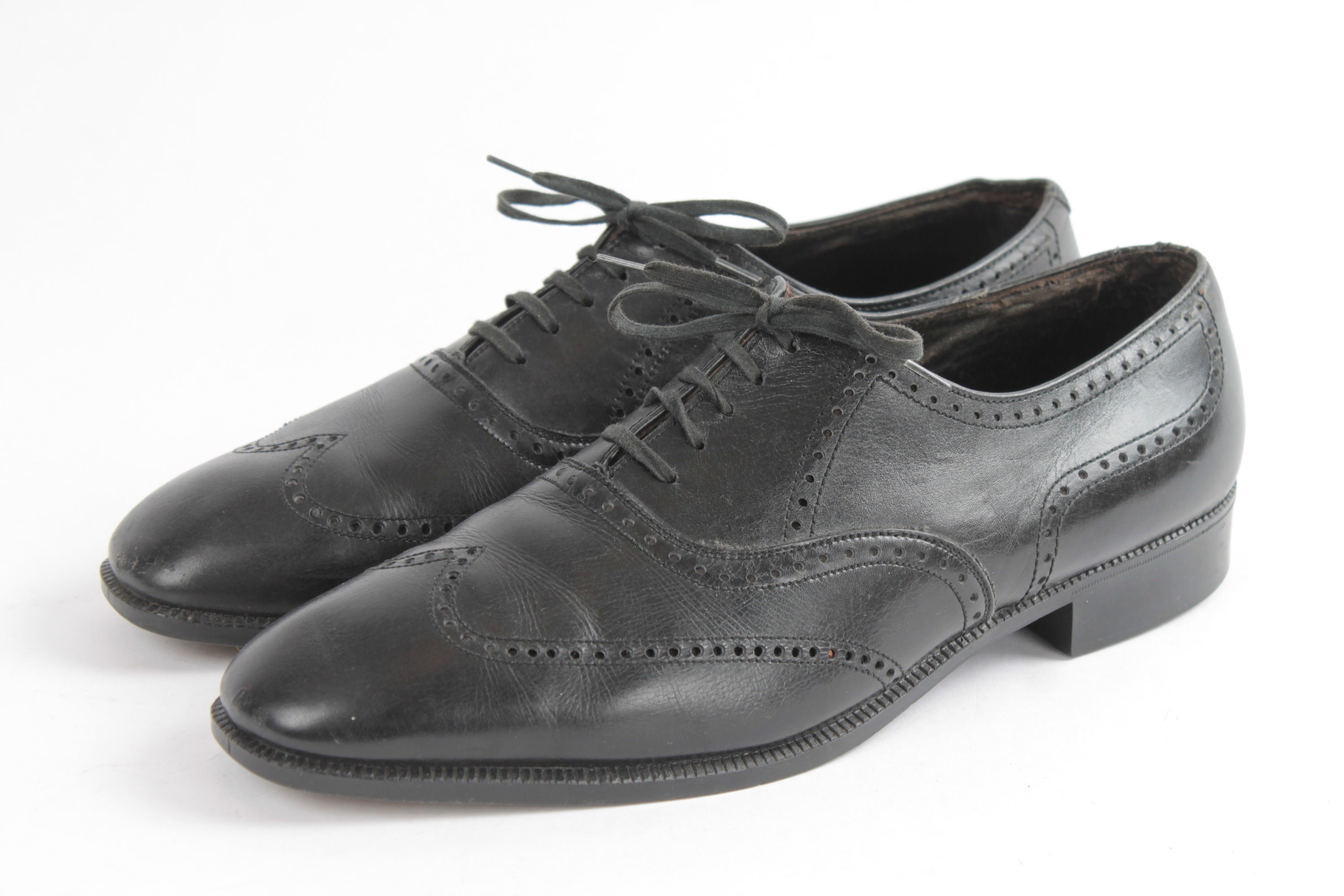 US 9.5 Vintage Leather / Pointed Nose 